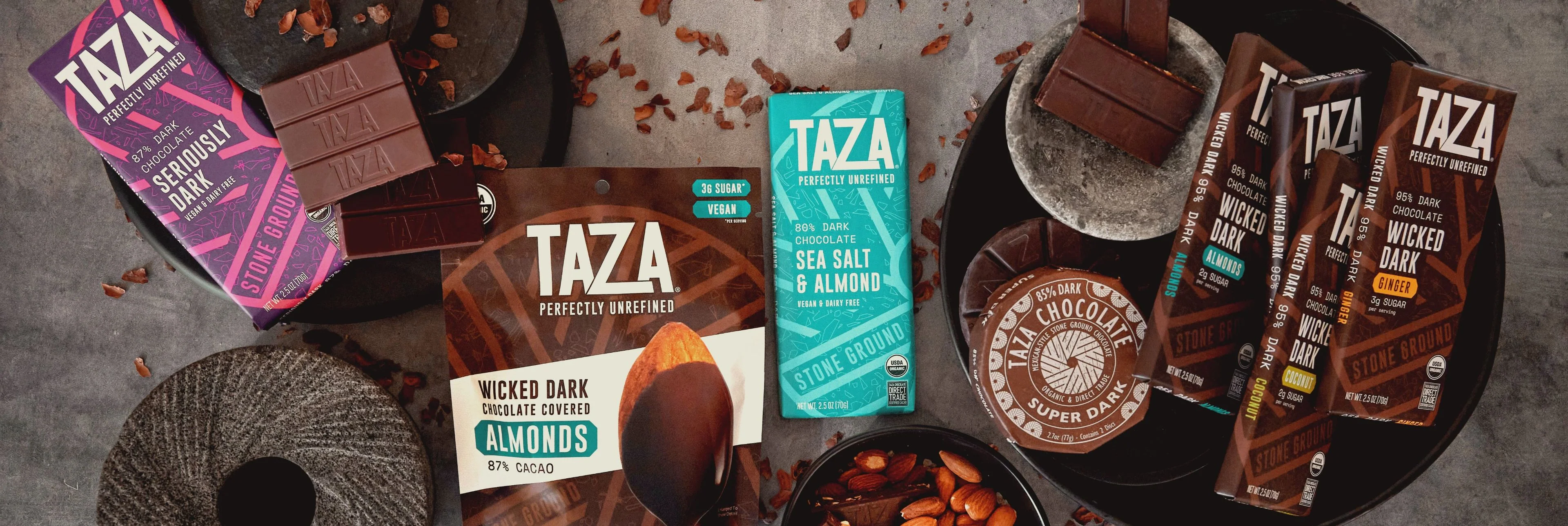 Boldly Gritty Stone Ground Chocolate